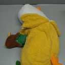 PEACH CAT Banana Duck Plush 1 Mommy 19.7" Banana Duck Stuffed Animal with 3 Cute Babies Inside, 4 Pieces Plushies Toy Set Gifts for Girls and Boys