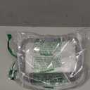 ROWNYEON Clear Makeup Case Toiletry Bag Multipurpose Travel Makeup Train Case Portable Cosmetic Organizer Transparent Storage Bag (Black)