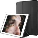 DTTO Mini Case for iPad Mini 3/2/1, (Not Compatible with Mini 5th Generation) Ultra Slim Lightweight Smart Case Trifold Cover Stand with Flexible Soft TPU Back [Auto Sleep/Wake],Black