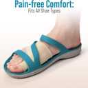 7 x 5 STARS UNITED Bunion Relief Sleeve with Anti-Slip - Gel Cushion  2-Pack Hallux Valgus Cover for Men and Women - Toe Spacer Socks with Pads for Comfort and Protection