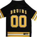 Pets First NHL Boston Bruins Jersey for Dogs & Cats, X-Large. - Let Your Pet Be A Real NHL Fan!