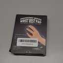 Ergonomic Wrist Rest for Mouse - Desk Mouse Pad Wrist Support, Smooth-Glide, Comfortable Curved Design for Gaming, Office, or Home Use, Right Handed. (Not a Medical Device)