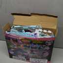 268 PCS Unicorn Race Tracks for Kids Toys, Glow in The Dark Magic Toy Set, 2 Unicorn Cars Track, Flexible DIY Track Set, Birthday Gift for Age 3-9 Boys Toddler Girls