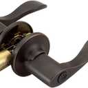 Design House Springdale Keyed Entry Exterior Door Lever Handle Lockset, Oil-Rubbed Bronze, 6.375 in x 1.94 in x 2.625 in, Item 700542