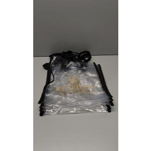 Clear Tote Bag Transparent Pack of 5