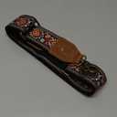 Nefelibata Purse Strap, 2" Cowhide Head Wide Shoulder Strap Adjustable Replacement,Retro Jacquard Embroidery Multi-pattern Crossbody Bag Straps for Handbag,Crossbody Bags,Shoulder Bags(Safflower)