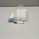 VITEVER [16 Pack] 4 oz Small Containers with Lids, Reusable Plastic Jars for Snack and Puree, Salad Dressing Container to Go, Deli Containers, Freezer Baby Food Containers, Dishwasher Safe, BPA Free