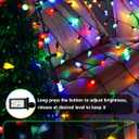240 LED C6 Christmas Lights Outdoor, 78FT Super Long Christmas String Lights with 13 Modes & Timer, Waterproof Fairy Twinkle Light Plug in for Indoor Tree Garden Party Xmas Decorations (Multicolor)
