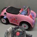 Radio Flyer Creativity Car, Sit to Stand Toddler Ride On Toy, Ages 1-3, Pink Kids Ride On Toy, Large