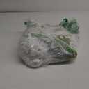 24 Pack White Wisteria Hanging Flowers Garland, 3.77 Feet Artificial Flower Vines, Fake Wisteria, Artificial Vines Hanging Garland for Backdrop Outdoor Yard Garden Decor