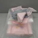 Pilates Board, Pilates Reformer Set, 7 in 1 Multifunctional Pilates Reformer Machine with Timer, Portable Foldable Pilates Board for Home Workout, Pilates Kit with Storage Bag (Pink)