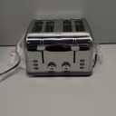 Toaster 4 Slice Retro Stainless Steel,Best Prime 4 Slice Toaster Wide Solt with 7 Shade Settings, Perfect for Waffles, Bagels and More Lainsten T-527