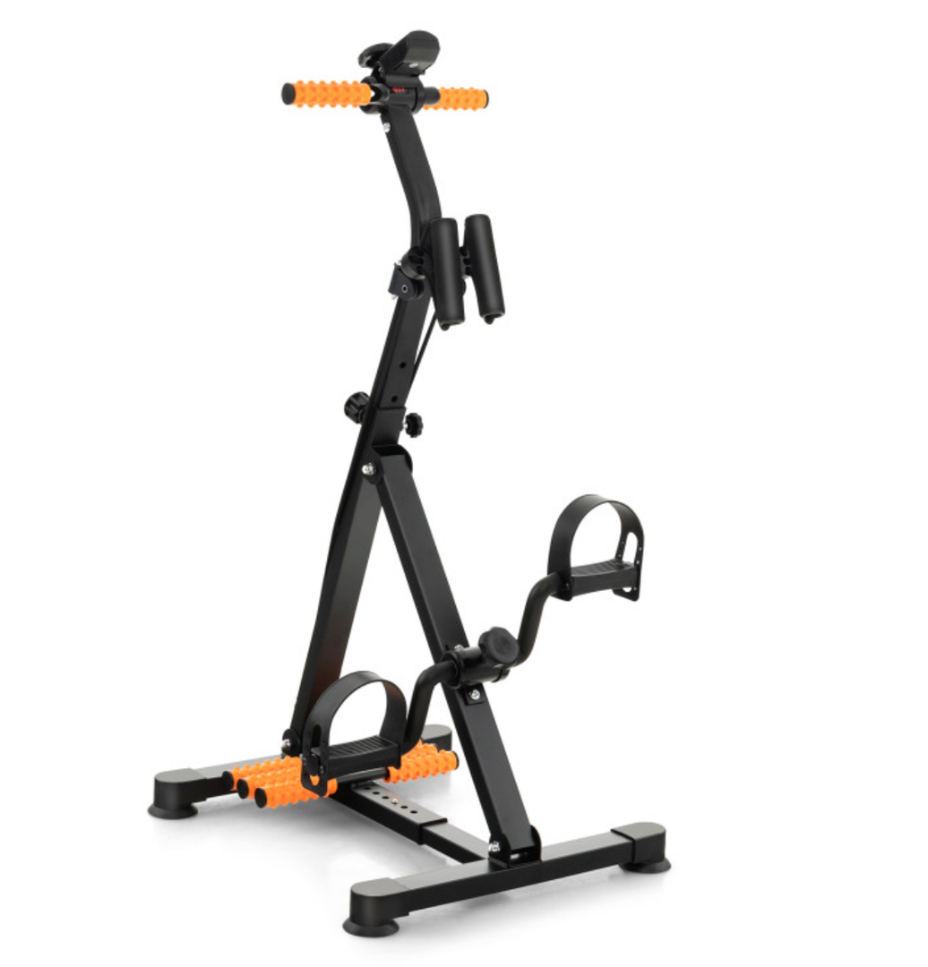 Adjustable LCD Pedal Exercise Bike with Massage
