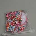 Fanuerg Women's High Waisted Bikini Sets Wide Straps Two Piece Swimsuit Floral Print Bathing Suits (Medium)