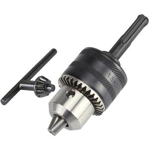 Yakamoz 1.5-13mm Quick Change Drill Chuck Adapter with SDS Plus Shank for Hammer Converter Conversion Tool | 1/2-20 UNF Mount