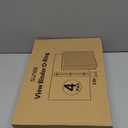 SUNEE 3 Ring Binders 2 Inch 4 Pack, Clear View Binder Three Ring PVC-Free (Fit 8.5x11 Inches) for School or Office Supplies, Assorted Pastel