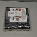 Jumbo Cold Wave Perm Rods Set (24 Pcs) for Women - Large Size Styling Rollers for Natural, Long or Short Hair for Home Hairdressing (Black)