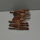 Crochet Hooks Set of 13-3.5mm to 12mm - Hand Carved Wooden Hook with Leaf Design - Ergonomic Soft Grip for Arthritic Hands - Crochet Accessories (Set of 13)