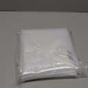 Barossa Design Plastic Shower Curtain Liner 69" x 70" with 6 Magnets - Waterproof PEVA Shower Liner for Standard Size Bathroom, PVC Free, Metal Grommets - Clear, 69X70