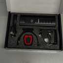 High Lumen Bike Light Set, Prasky Rechargeable Bicycle Lights Front and Rear, Super Bright LED Headlight, IP65 Waterproof Multiple Modes Road Mountain Bike Lights for Night Riding (Black)