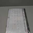 Ospelelf Desk Calendar 2025-2026, Magnetic Fridge Wall Calendar, 18 Month Monthly Large 17" X 12" Calendar Planner with Plastic Cover, July 2025 to December 2026 Floral