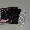 Mocsicka Pink Bow Shower Curtain Pink Bow Polka Dots Bathroom Shower Curtain Cute Aesthetic Waterproof Fabric Shower Curtains Bathtub Decor with 12 Hooks 72 X 72 Inch (Black)