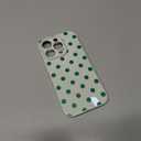 Skyseaco iPhone 15 Pro Max Polka Dott Case