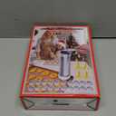 YEHOSHUN Cookie Press Kit, Upgraded Cookie Maker Gun, Stainless Steel Spritz Cookies Press for Baking With 20 Cookies Discs And 4 Piping Tips, for DIY Christmas Cook-ie Maker and Decorating