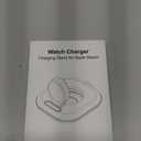 for Apple Watch Magnetic Charging Dock - Fast Magnetic Charger Stand, Compatible with Apple Watch Series 2/3/4/5/6/7/8/9/10/Ultra 1 2, Supports Nightstand Mode, Portable Design for Travel (Black)