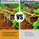 6 Inches Heavy Duty Galvanized Steel Garden Stakes Staples Securing Pegs for Securing Weed Fabric Landscape Fabric Netting Ground Sheets and Fleece, Christmas Decoration, Accessories (10, Silver)