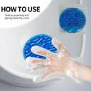 Urinal Screen Deodorizer, 20 Pack, for Toilets in Bathroom Office Stadiums Schools,Ocean Breeze Scent, 30-Day Freshness, with Free Gloves