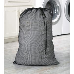 Whitmor® Black Mesh Laundry Bag