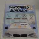 Sun Shade for Toyota Corolla Windshield Sunshades Cover Custom Fit 2009-2013 Corolla L LS LE ECO XLE SE XSE Sedan Accessories Front Window Shields Sun Visor Protector Blocks UV Rays & Heat Damage