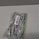 Durable iPhone Charger Cord 6FT 3Pack [Apple MFi Certified] Lightning Cable Nylon Braided iPhone Cord Fast Charging Cable Compatible with iPhone 14/13/12 Pro Max/12Pro/11 (Grey&White1)