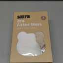 SOULFUL Muslin Crib Sheets for Boys Girls, 2 Pack Soft and Breathable Cotton Fitted Crib Sheets for Standard Crib Mattress (28"x 52", White & Beige)