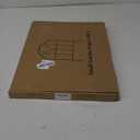 Small 12.55"*16.53" Decorative Garden Fencing Border, No Dig Fences Barrier, Black Metal Fence, Garden Edging Fence Panel, Dog Fence Outdoor for Yard, Flower Bed (6 Pcs)