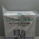 CASABREWS CM5418 Espresso Machine 20 Bar, Compact Espresso Maker with Steam Milk Frother, Stainless Steel Coffee Machine with 34oz Removable Water Tank for Cappuccino, Small Latte Machine, Silver