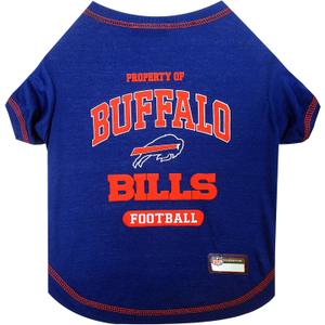 PET SHIRT for Dogs & Cats - NFL BUFFALO BILLS Dog T-Shirt, X-Small. - Cutest Pet Tee Shirt for the real sporty pup