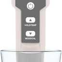 Aquarium Salt Tester -Pool Salt Tester, Versatile 5 in1 Salinity, PH, TDS, EC, and Temperature Meter, Digital Salinity Tester for Saltwater Aquarium, Accurate Salinity Meter, Grey