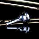 Glory Professonal Silver Plated Alto Trombone Mouthpiece 12c