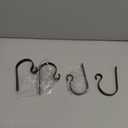 Christmas Stocking Holders for Mantle Set 4,Lightweight Stocking Holder No-Slip Stocking Hangers for Mantel Fireplace,Adjustable Mantel Stocking Hooks (Bronze-4 Pack)