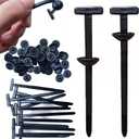 Nylon Universal Cable Tie Buckle Zip Tie (3.5) Automotive Push Mount Small Assorted Zip Ties Tool Heavy Duty Self Locking UV Resistant Plastic Cable Ties for Car Daily Repair (200)