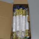 10 Pack Halloween Window Candles Lights, Battery Operated Window Candles with Timer, Flameless LED Candle with Taper Flickering Bulbs for Dining Table Halloween Decor (Black)