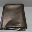 Faux Leather Fabric, Thick Durable Synthetic Repholstery Leather Vinyl, Soft Touch Distressed DIY and Craft Material - Individual 1 Yard Cut 36"x54" (Cocoa)