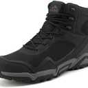 NORTIV 8 Men's Mid Waterproof Hiking Boots Outdoor Lightweight Trekking Mountaineering Camping Shoes Size 6.5