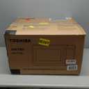 Nostalgia Retro 1000W Microwave Oven 1.1 Cu Ft Capacity  Child Safety Lock, 8 Auto-Cook Settings  Countertop Kitchen Appliance  Pink