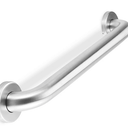 Zenna Decorative Grab Bar Brushed Nickel 18in