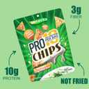 BIO NUTRI Foods High Protein Snack-Count Variety Pack-Cheesy Nacho and Sour cream onion Chips,10g High Protein,Crispy Tortilla Shaped Snacks,Low Sugar Diet,Healthy Gluten Free and Low Carb Taco Snack