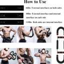 Chest Exerciser for Men,Twister Arm Trainer,Adjustable Chest Trainer Men,Arm Exercise Equipment,Chest Workout Equipment,Portable Spring Resistance for Home Workout Equipment(Red)