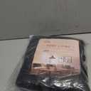 YISUN Bar Stool Covers, Stretch Waterproof PU Bar Stool Slipcover Removable Washable Bar Stool Chair Covers, High Chair Cover with Elastic Bands (2 Pack, Black)